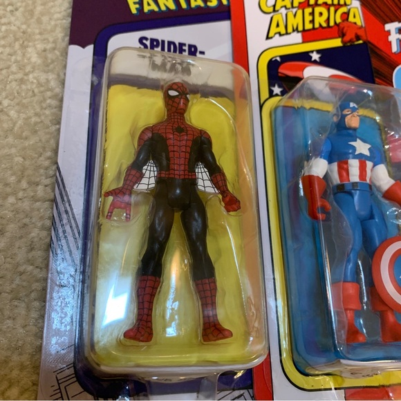 Marvel Legends Retro Lot 6 Toy Action Figure 3.75" Hasbro Kenner Nova Firestar - Picture 15 of 16